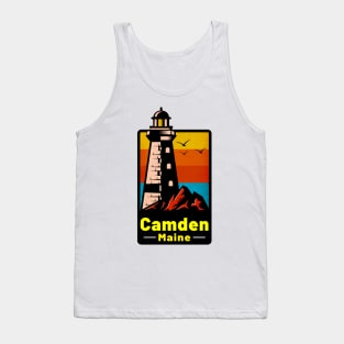 Camden Maine Lighthouse Tank Top